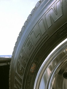 Michelin eTire Logo on Tire