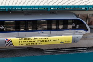 O governador de São Paulo, Geraldo Alckmin faz nesta sexta-feira (10) uma Viagem Experimental do Monotrilho - Linha 15, na Vila Prudente em São Paulo.