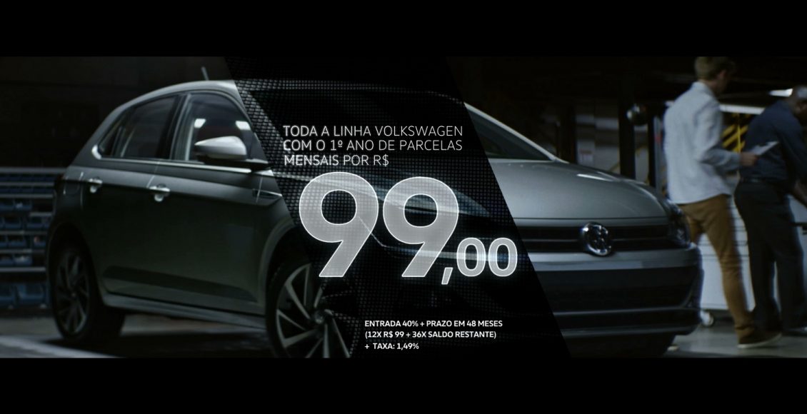 Campanha promocional da Volkswagen do Brasil. Foto divulgação