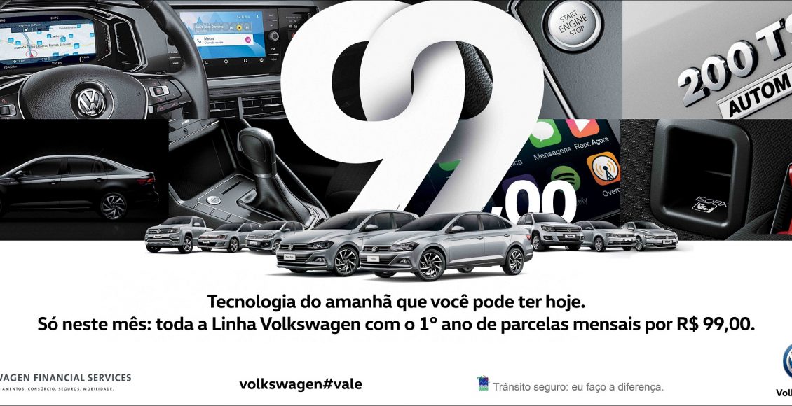 Campanha promocional da Volkswagen. Foto divulgação